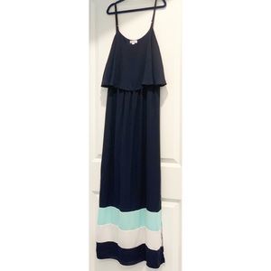 Navy Maxi Dress